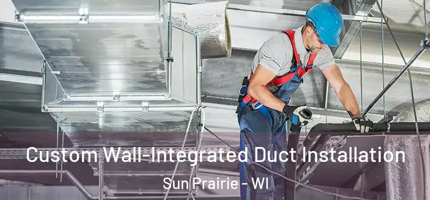  Custom Wall-Integrated Duct Installation Sun Prairie - WI
